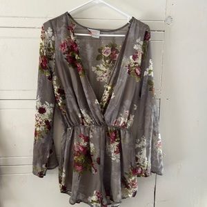 Floral romper